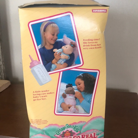 1992 Cabbage Patch Kids Baby Cries Real Tears NIB - Picture 7 of 10